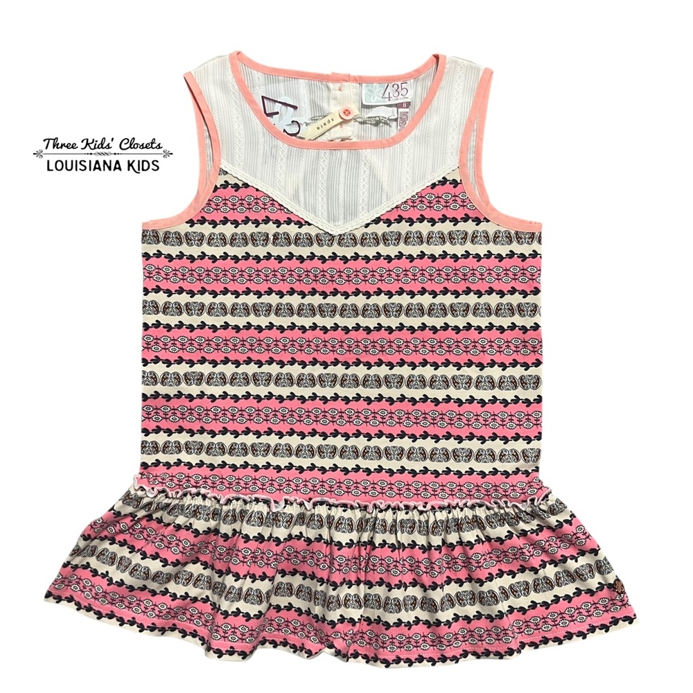 NEW Matilda Jane 435 8Y Adventure Begins Pogo Tank Top